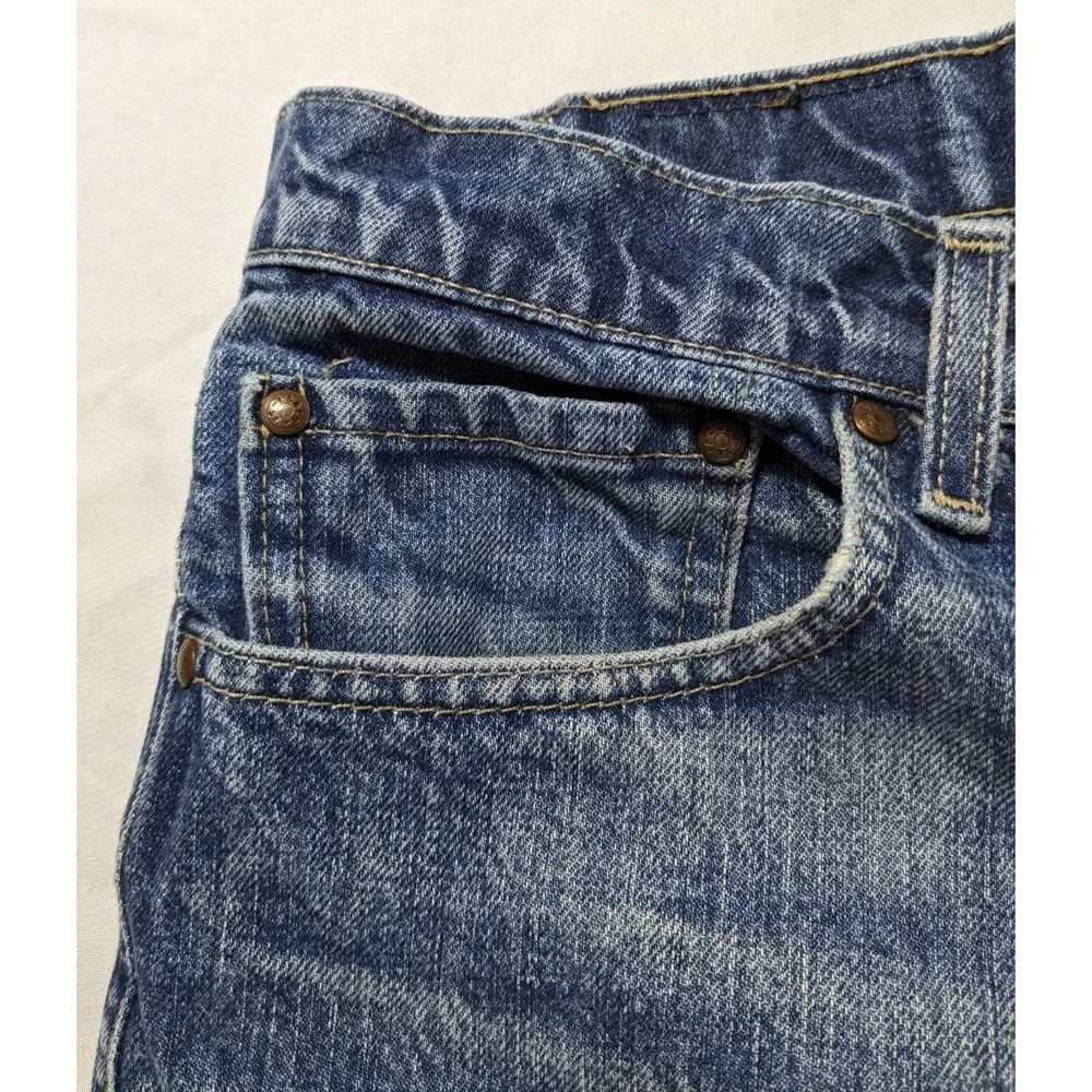 VTG LEVIS SPECIAL‎ RESERVE Men 34X32 Tapered Leg Denim Blue Jean